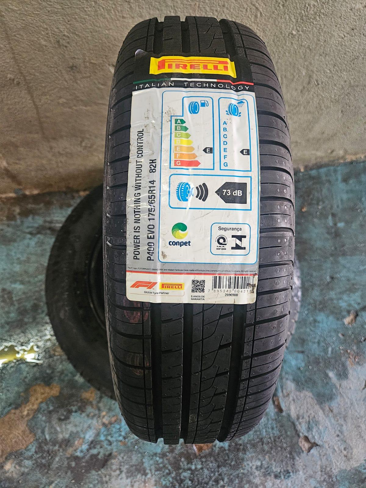 Pneu Pirelli em destaque